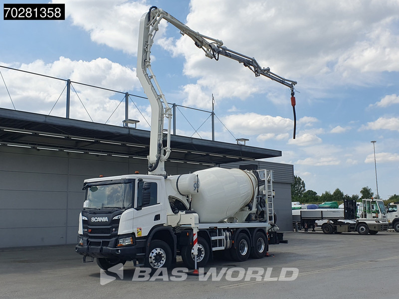 Scania P450 8X4 NEW PUMI CIFA Magnum MK25 7m3 mixer Big-Axle Euro 6 - Truk pompa beton: gambar 1 Scania P450 8X4 NEW PUMI CIFA Magnum MK25 7m3 mixer Big-Axle Euro 6 - Truk pompa beton: gambar 1
