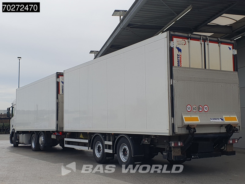 Scania R410 6X2 Carrier Supra 1250 Multi temp Retarder Ladebordwand Liftachse Euro 6 - Truk berpendingin: gambar 2 Scania R410 6X2 Carrier Supra 1250 Multi temp Retarder Ladebordwand Liftachse Euro 6 - Truk berpendingin: gambar 2