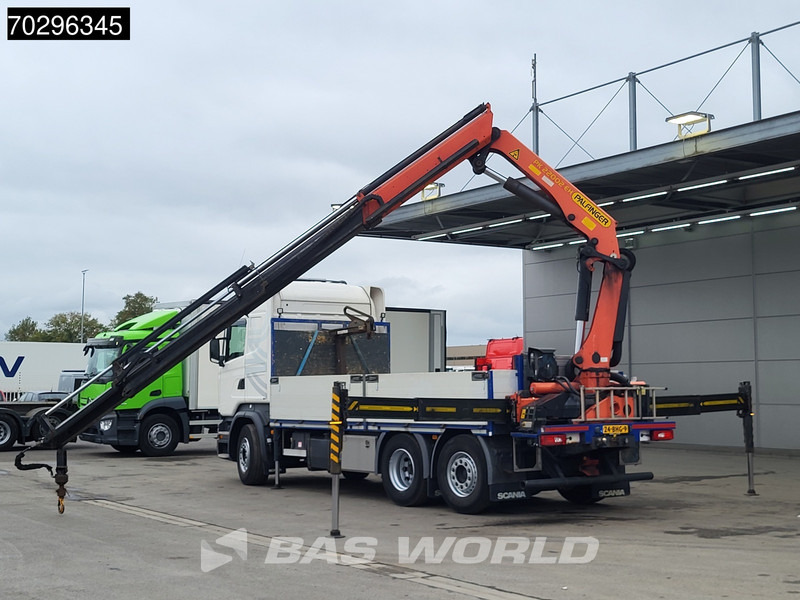 Scania R410 R 6X2 NL-Truck Palfinger PK22002-EH Crane Kran Lift+Steering-Axle Euro 6 - Truk flatbed, Truk derek: gambar 5 Scania R410 R 6X2 NL-Truck Palfinger PK22002-EH Crane Kran Lift+Steering-Axle Euro 6 - Truk flatbed, Truk derek: gambar 5