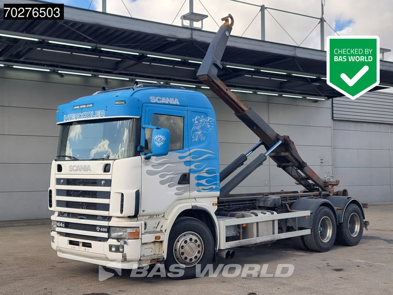 Scania R480 6X2 20tons Multilift LBS 20-570 Retarder Manual Euro 3 - Hook lift: gambar 1 Scania R480 6X2 20tons Multilift LBS 20-570 Retarder Manual Euro 3 - Hook lift: gambar 1