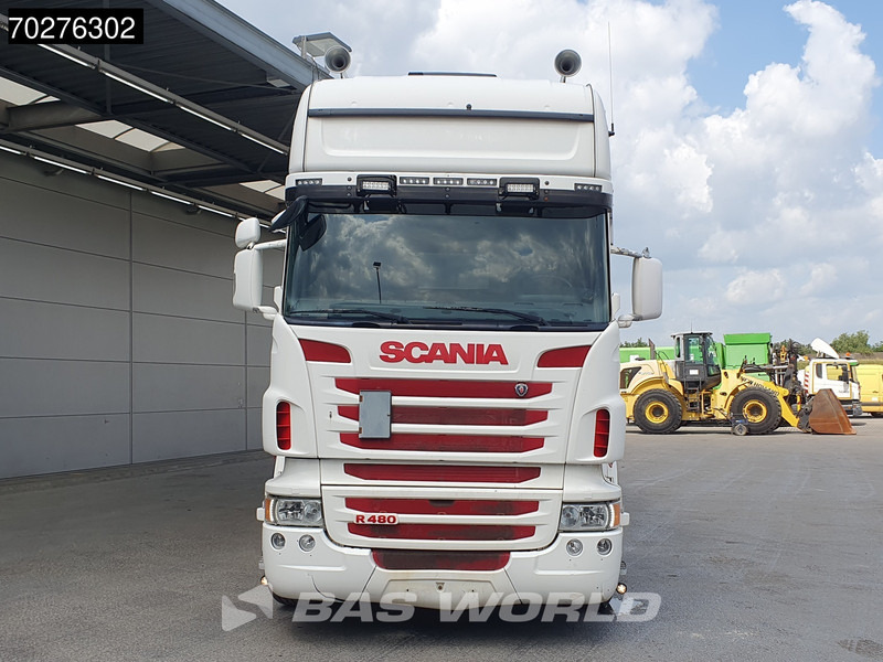 Truk berpendingin Scania R480 R 6X2 Thermo-king T-1200 R Retarder Manual Ladebordwand Xenon Navi Euro 5: gambar 9