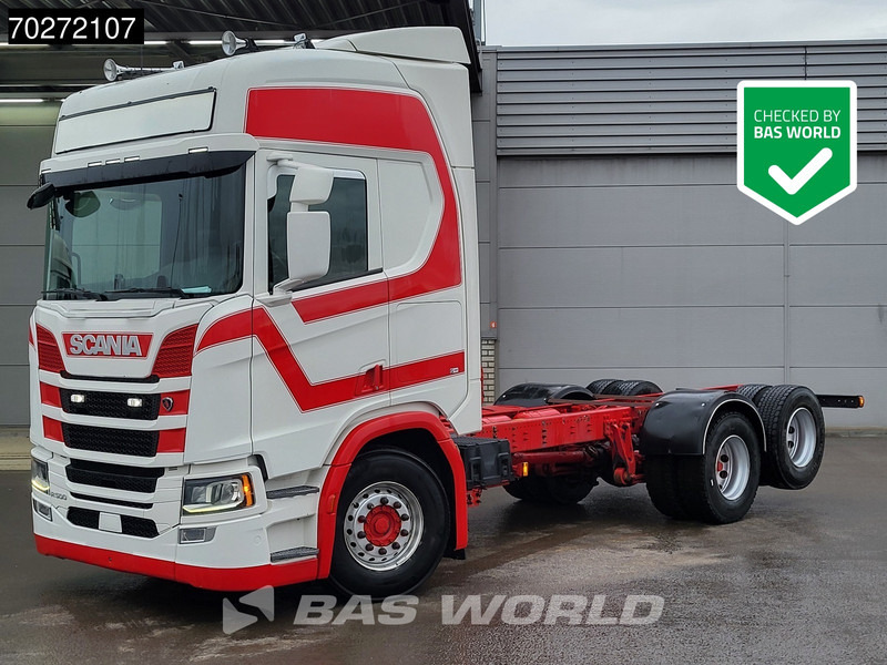 Scania R500 6X2 Chassis Retarder ACC Navi Liftachse Automatic Euro 6 - Truk sasis: gambar 1 Scania R500 6X2 Chassis Retarder ACC Navi Liftachse Automatic Euro 6 - Truk sasis: gambar 1