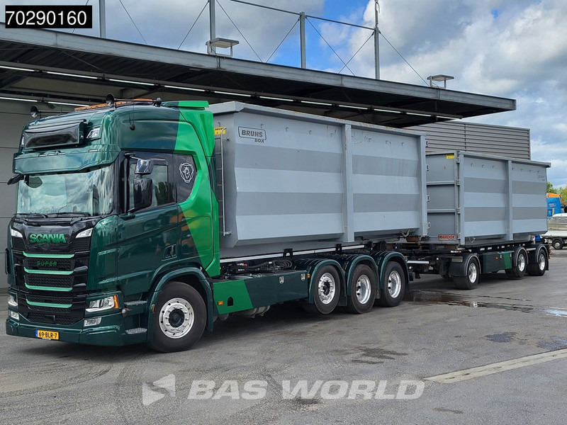 Scania R500 8X2 NL-Truck VDL SK-25-6600 Hooklift Retarder 2xTanks Navi ACC Euro 6 - Hook lift: gambar 5 Scania R500 8X2 NL-Truck VDL SK-25-6600 Hooklift Retarder 2xTanks Navi ACC Euro 6 - Hook lift: gambar 5