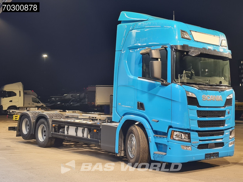 Scania R500 R 6X2 WECON BDF Full Air Suspension Retarder Lift-Axle Automatic Leather Seats - Pengangkut kontainer/ Container truck: gambar 3 Scania R500 R 6X2 WECON BDF Full Air Suspension Retarder Lift-Axle Automatic Leather Seats - Pengangkut kontainer/ Container truck: gambar 3