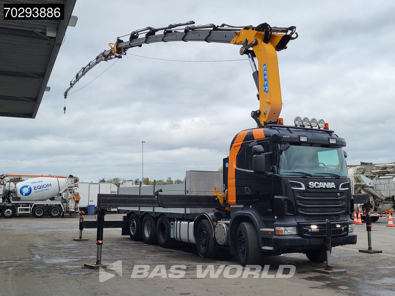 Scania R560 R 10X4 EFFER 655 / 6S Crane +Jib Winch 3-Pedals Lift+Steering-Axle Retarder Euro 5 - Truk flatbed, Truk derek: gambar 3 Scania R560 R 10X4 EFFER 655 / 6S Crane +Jib Winch 3-Pedals Lift+Steering-Axle Retarder Euro 5 - Truk flatbed, Truk derek: gambar 3