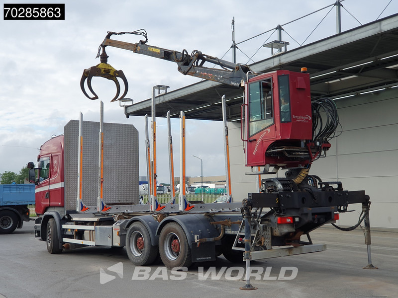 Scania R730 R 6X4 HIAB F108S 79 Crane Retarder Xenon BigAxle Loglift Automatic ACC Euro 6 - Truk logging, Truk derek: gambar 2 Scania R730 R 6X4 HIAB F108S 79 Crane Retarder Xenon BigAxle Loglift Automatic ACC Euro 6 - Truk logging, Truk derek: gambar 2
