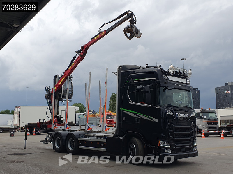 Scania S650 S 6X4 Tajfun LIV100K Kran Holztransport Retarder 3-Pedals Euro 6 - Truk logging, Truk derek: gambar 3 Scania S650 S 6X4 Tajfun LIV100K Kran Holztransport Retarder 3-Pedals Euro 6 - Truk logging, Truk derek: gambar 3