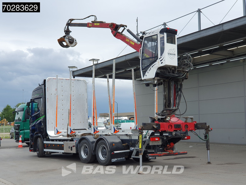 Scania S650 S 6X4 Tajfun LIV100K Kran Holztransport Retarder 3-Pedals Euro 6 - Truk logging, Truk derek: gambar 2 Scania S650 S 6X4 Tajfun LIV100K Kran Holztransport Retarder 3-Pedals Euro 6 - Truk logging, Truk derek: gambar 2