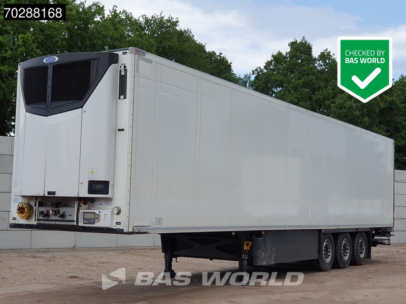 Schmitz Cargobull Carrier 3 axles Doppelverdampfer Tailgate Palettenkasten Blumenbreit LBW ATP-FRC 89m3 - Semi-trailer berpendingin: gambar 1 Schmitz Cargobull Carrier 3 axles Doppelverdampfer Tailgate Palettenkasten Blumenbreit LBW ATP-FRC 89m3 - Semi-trailer berpendingin: gambar 1