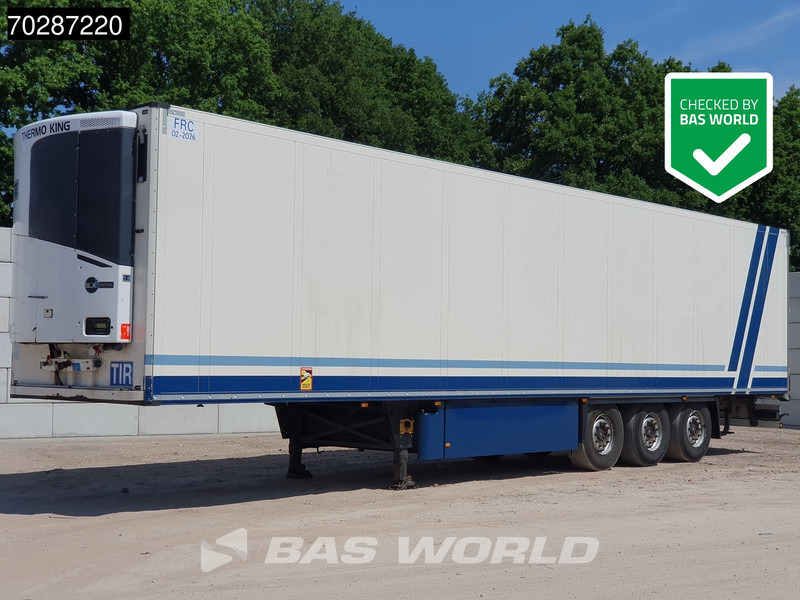 Schmitz Cargobull SCB*S3B 3 axles TUV 04/26 Doppelstock Blumenbreit Schiebewand Liftachse - Semi-trailer berpendingin: gambar 1 Schmitz Cargobull SCB*S3B 3 axles TUV 04/26 Doppelstock Blumenbreit Schiebewand Liftachse - Semi-trailer berpendingin: gambar 1