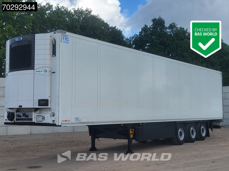 Schmitz Cargobull Vector 1550 3 axles 250x265cm Doppelstock ATP-FRC - Semi-trailer berpendingin: gambar 1 Schmitz Cargobull Vector 1550 3 axles 250x265cm Doppelstock ATP-FRC - Semi-trailer berpendingin: gambar 1