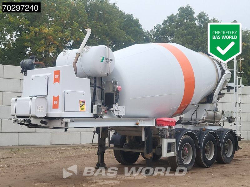 Schwing-Stetter 71/320.AC3 12m3 Concrete Beton Liftaxle - Semi-trailer mixer beton: gambar 1 Schwing-Stetter 71/320.AC3 12m3 Concrete Beton Liftaxle - Semi-trailer mixer beton: gambar 1