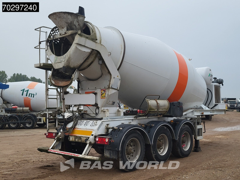 Schwing-Stetter 71/320.AC3 12m3 Concrete Beton Liftaxle - Semi-trailer mixer beton: gambar 5 Schwing-Stetter 71/320.AC3 12m3 Concrete Beton Liftaxle - Semi-trailer mixer beton: gambar 5