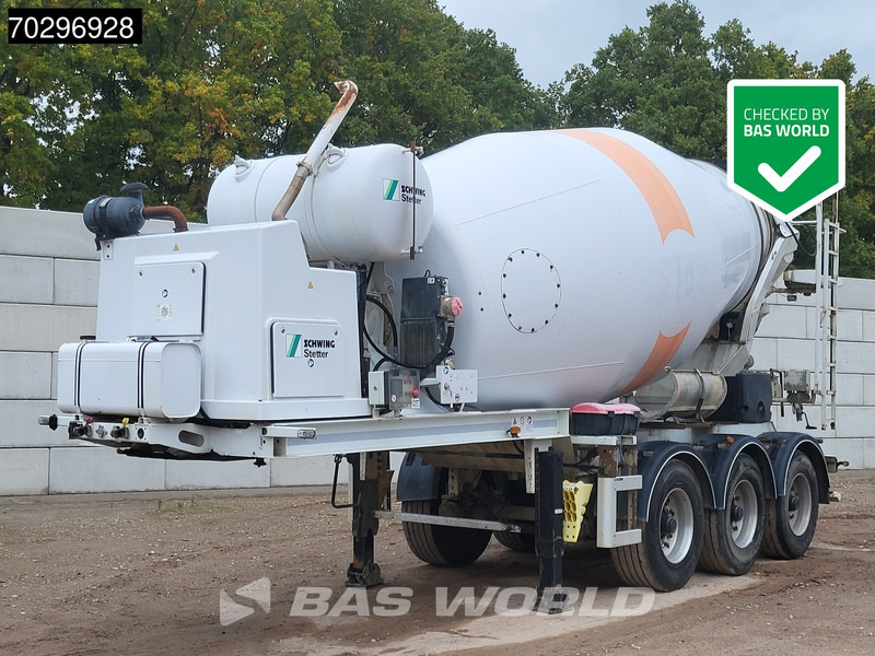 Schwing-Stetter 71/320,AC3 3 axles Concrete 12m3 Lift Axle - Semi-trailer mixer beton: gambar 1 Schwing-Stetter 71/320,AC3 3 axles Concrete 12m3 Lift Axle - Semi-trailer mixer beton: gambar 1
