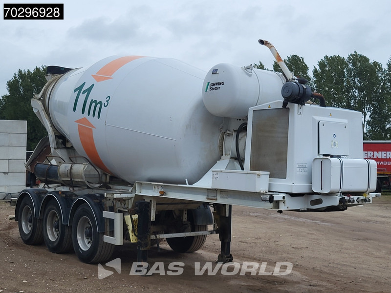 Schwing-Stetter 71/320,AC3 3 axles Concrete 12m3 Lift Axle - Semi-trailer mixer beton: gambar 3 Schwing-Stetter 71/320,AC3 3 axles Concrete 12m3 Lift Axle - Semi-trailer mixer beton: gambar 3