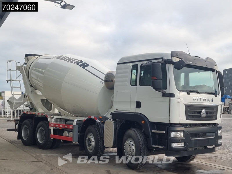 Sitrak G5 350 8X4 8m3 Liebherr HTM 804 H Mixer Big-Axle Steelsuspension - Truk pengaduk beton: gambar 3 Sitrak G5 350 8X4 8m3 Liebherr HTM 804 H Mixer Big-Axle Steelsuspension - Truk pengaduk beton: gambar 3