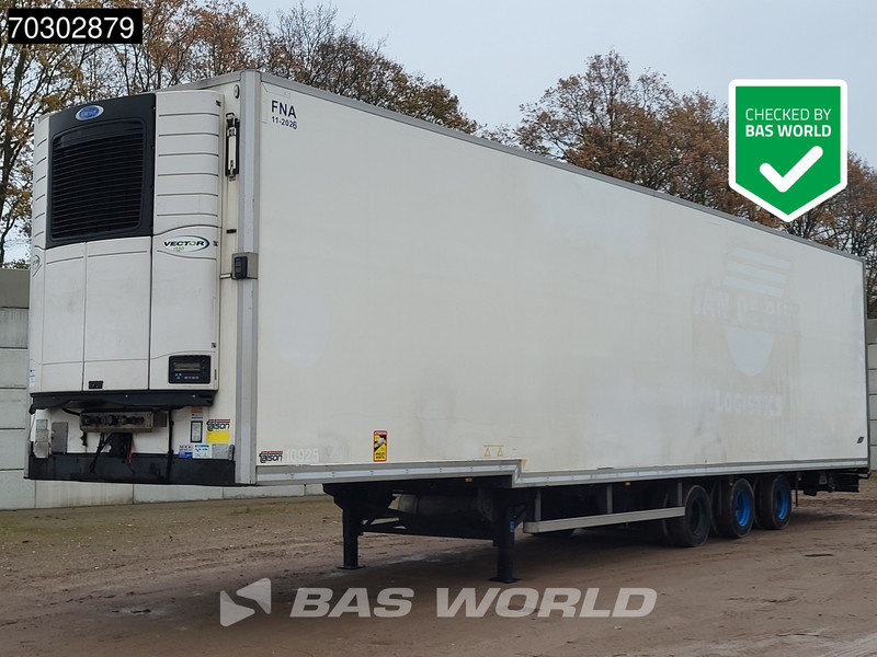 Talson Carrier Vector 1550 3 axles NL-Trailer Mega Aircargo Rollenbett Liftachse Blumenbreit - Semi-trailer berpendingin: gambar 1 Talson Carrier Vector 1550 3 axles NL-Trailer Mega Aircargo Rollenbett Liftachse Blumenbreit - Semi-trailer berpendingin: gambar 1