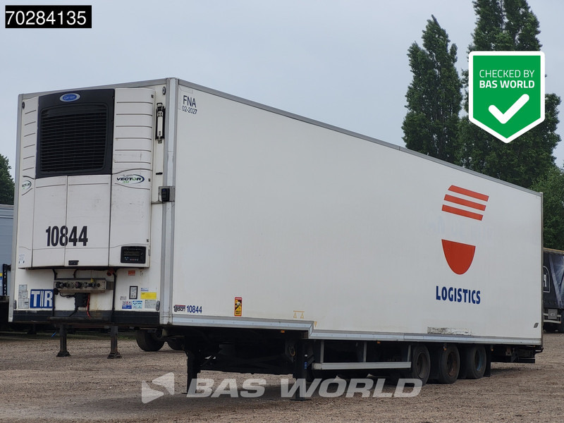 Talson F1227 3 axles NL-Trailer Mega Aircargo Rollenbett Luftfracht Liftachse Blumenbreit - Semi-trailer berpendingin: gambar 1 Talson F1227 3 axles NL-Trailer Mega Aircargo Rollenbett Luftfracht Liftachse Blumenbreit - Semi-trailer berpendingin: gambar 1