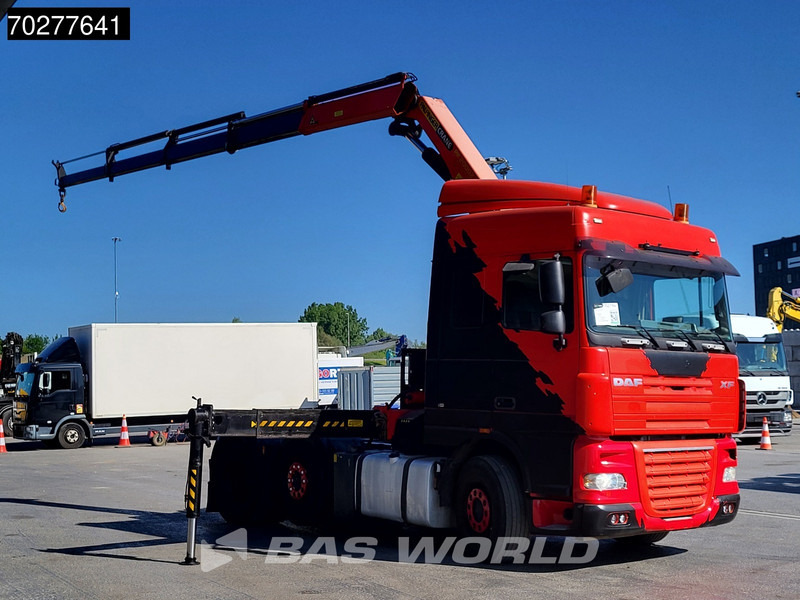 DAF XF 410 XF 6X2 Hydraulik Lift+Lenkachse Kran Palfinger PK20002 Euro 5 - Tractor head: gambar 3 DAF XF 410 XF 6X2 Hydraulik Lift+Lenkachse Kran Palfinger PK20002 Euro 5 - Tractor head: gambar 3