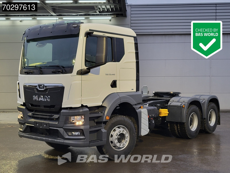 MAN TGS 33.440 6X4 NEW! TN Manual Full-Steel Big-Axle Drumbrakes Euro 2 - Tractor head: gambar 1 MAN TGS 33.440 6X4 NEW! TN Manual Full-Steel Big-Axle Drumbrakes Euro 2 - Tractor head: gambar 1