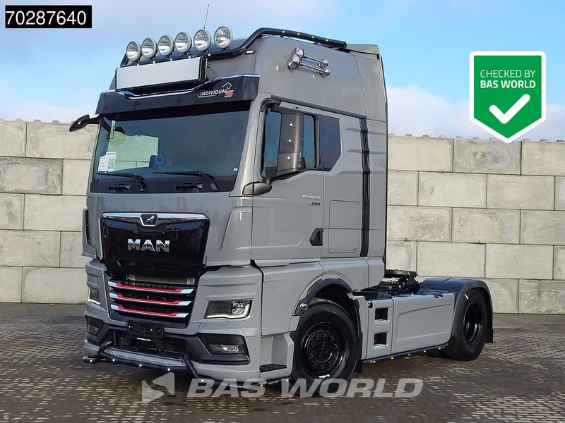 MAN TGX 18.520 4X2 Individual Lion S! New Hydrauliks GX Retarder Full-Air 2x Tanks Navi LED ACC Euro 6 - Tractor head: gambar 1 MAN TGX 18.520 4X2 Individual Lion S! New Hydrauliks GX Retarder Full-Air 2x Tanks Navi LED ACC Euro 6 - Tractor head: gambar 1