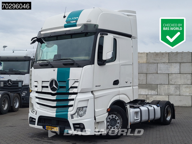 Mercedes-Benz Actros 1842 Actros 4X2 GigaSpace NL-Truck Mega 2xTanks ACC Standklima Euro 6 - Tractor head: gambar 1 Mercedes-Benz Actros 1842 Actros 4X2 GigaSpace NL-Truck Mega 2xTanks ACC Standklima Euro 6 - Tractor head: gambar 1