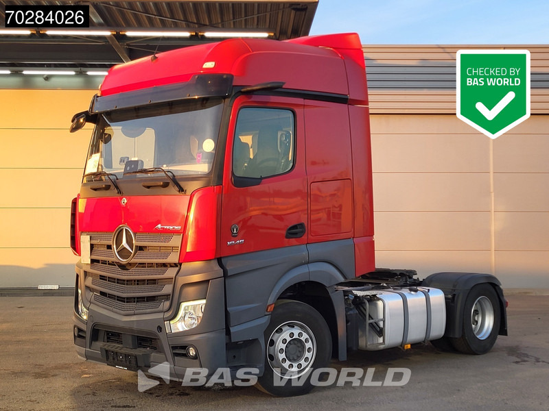 Mercedes-Benz Actros 1845 Actros 4X2 Smart tacho 2 BigSpace 2xTanks MirrorCam Euro 6 - Tractor head: gambar 1 Mercedes-Benz Actros 1845 Actros 4X2 Smart tacho 2 BigSpace 2xTanks MirrorCam Euro 6 - Tractor head: gambar 1