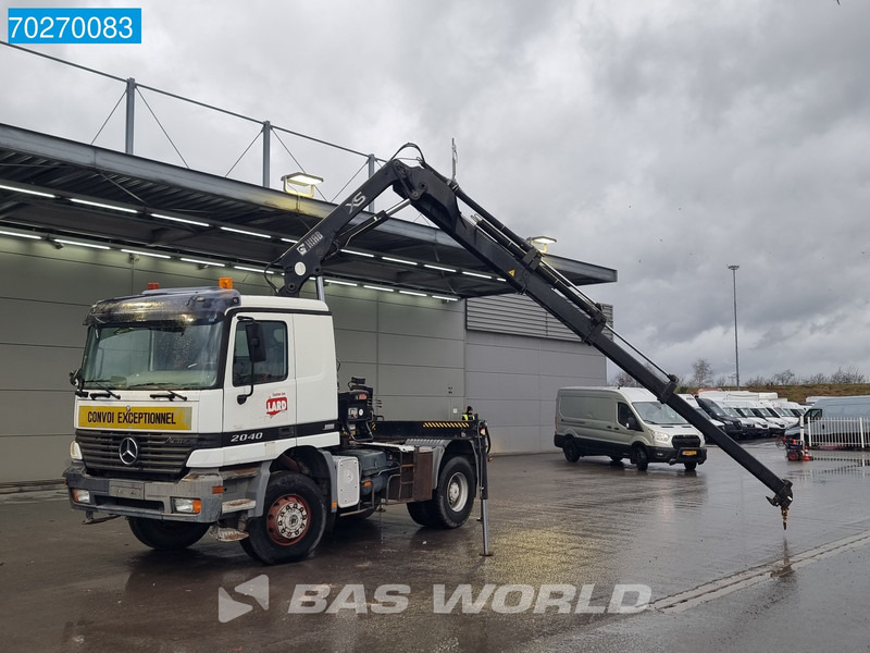 Mercedes-Benz Actros 2040 Actros 4X4 Manual 4x4 Big-Axle Full-Steel Hiab 1660-5 Kran 4x Stabilizers - Tractor head: gambar 5 Mercedes-Benz Actros 2040 Actros 4X4 Manual 4x4 Big-Axle Full-Steel Hiab 1660-5 Kran 4x Stabilizers - Tractor head: gambar 5