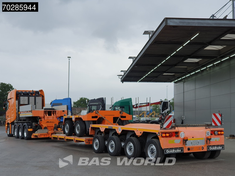 Mercedes-Benz Actros 8X4 180T GigaSpace Retarder Hydrauliek BigAxle Alcoa´s // Lowbed Trailer / 6 Axles / Hydraulic Pendle Axles / Extendable - Tractor head: gambar 3 Mercedes-Benz Actros 8X4 180T GigaSpace Retarder Hydrauliek BigAxle Alcoa´s // Lowbed Trailer / 6 Axles / Hydraulic Pendle Axles / Extendable - Tractor head: gambar 3