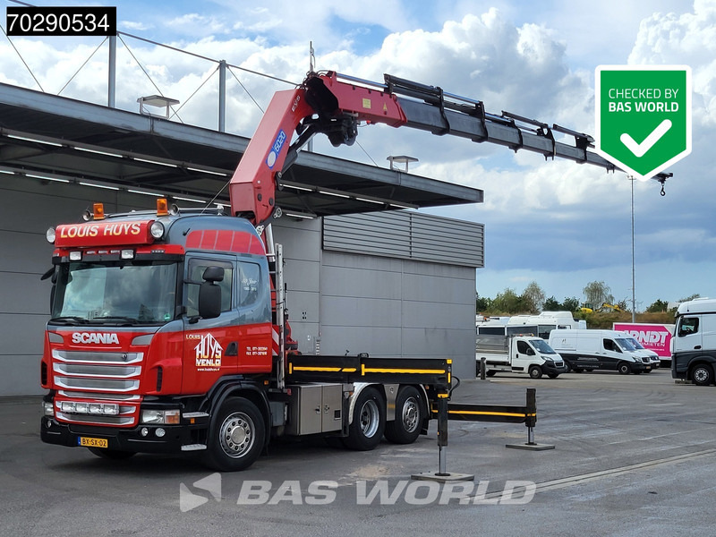 Scania G440 6X2 NL Crane Truck HMF 6020 K8 Kran Winch Retarder Lift-Steering Axle - Tractor head: gambar 1 Scania G440 6X2 NL Crane Truck HMF 6020 K8 Kran Winch Retarder Lift-Steering Axle - Tractor head: gambar 1