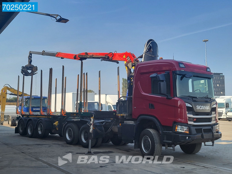 Scania G500 6X6 Holz Kran Palfinger Q170Z96 6X6 Crane Retarder Big-Axle Liftachse - Tractor head: gambar 3 Scania G500 6X6 Holz Kran Palfinger Q170Z96 6X6 Crane Retarder Big-Axle Liftachse - Tractor head: gambar 3