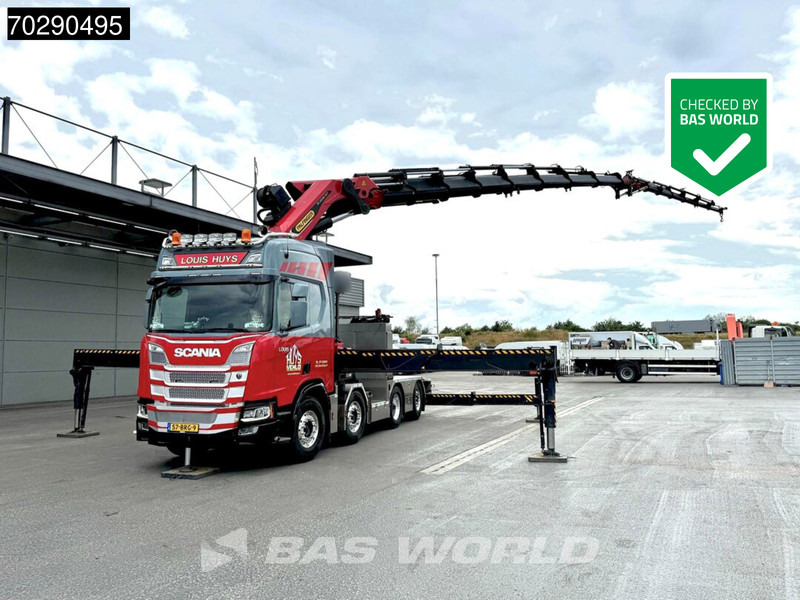 Scania R500 8X2 NL-Truck Palfinger PK165002 TEC 7 Crane Winch Fly-Jib Retarder Lift+steering - Tractor head: gambar 1 Scania R500 8X2 NL-Truck Palfinger PK165002 TEC 7 Crane Winch Fly-Jib Retarder Lift+steering - Tractor head: gambar 1