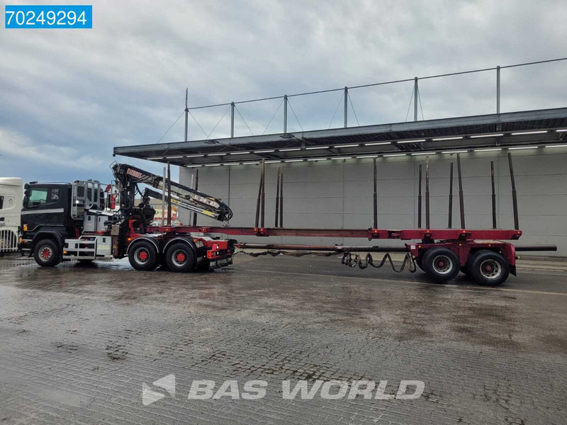 Scania R580 6X4 Holz Kran Diebolt D28 Full-Steell Extentable Trailer - Tractor head: gambar 3 Scania R580 6X4 Holz Kran Diebolt D28 Full-Steell Extentable Trailer - Tractor head: gambar 3