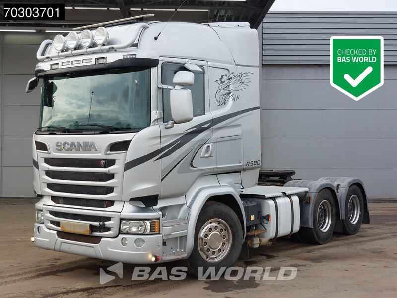 Scania R580 R 6X4 3-Pedals! Full-Air Retarder Hydraulik Drumbrakes Big-Axle - Tractor head: gambar 1 Scania R580 R 6X4 3-Pedals! Full-Air Retarder Hydraulik Drumbrakes Big-Axle - Tractor head: gambar 1