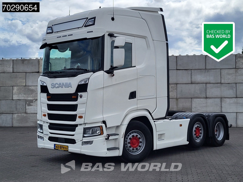 Scania S450 S 6X2 NL-Truck APK '26 Retarder Full-Air Standklima Lift+Lenkachse 2xTanks Navi ACC - Tractor head: gambar 1 Scania S450 S 6X2 NL-Truck APK '26 Retarder Full-Air Standklima Lift+Lenkachse 2xTanks Navi ACC - Tractor head: gambar 1