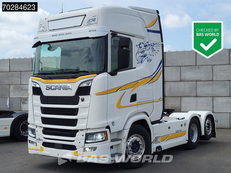 Scania S650 S 6X2 Retarder Liftachse Full-Air Leather Alcoa's - Tractor head: gambar 1 Scania S650 S 6X2 Retarder Liftachse Full-Air Leather Alcoa's - Tractor head: gambar 1