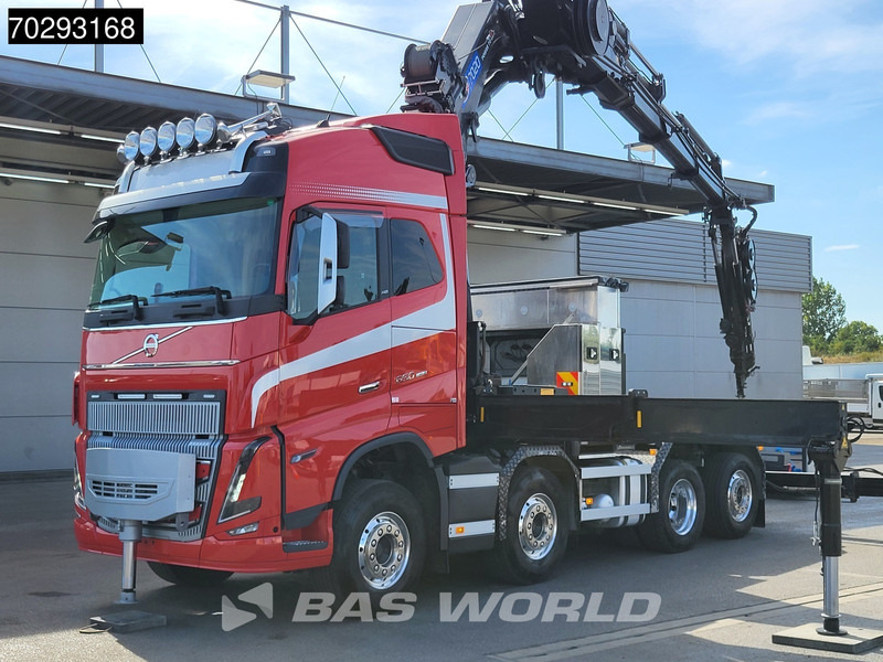 Volvo FH16 650 FH16 8X2 Tractorhead HMF 7020K-RCS Crane + Fly-Jib Lift+Steering Axle Navi ACC - Tractor head: gambar 5 Volvo FH16 650 FH16 8X2 Tractorhead HMF 7020K-RCS Crane + Fly-Jib Lift+Steering Axle Navi ACC - Tractor head: gambar 5