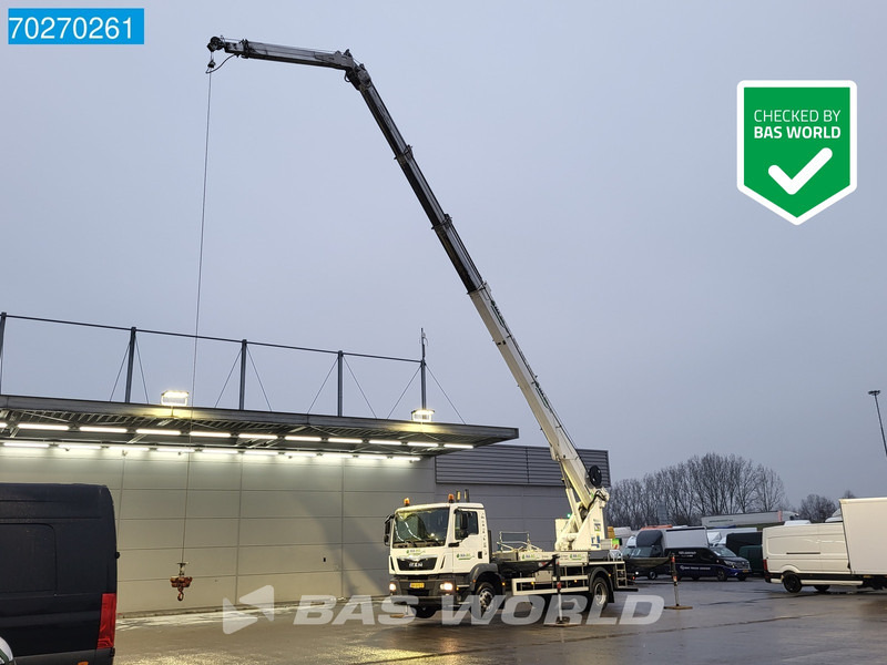 MAN TGM 18.250 4X2 44mtrs Böcker AK44/4000 Hubarbeitsbühne Manual Euro 6 - Truk, Truk derek: gambar 1 MAN TGM 18.250 4X2 44mtrs Böcker AK44/4000 Hubarbeitsbühne Manual Euro 6 - Truk, Truk derek: gambar 1