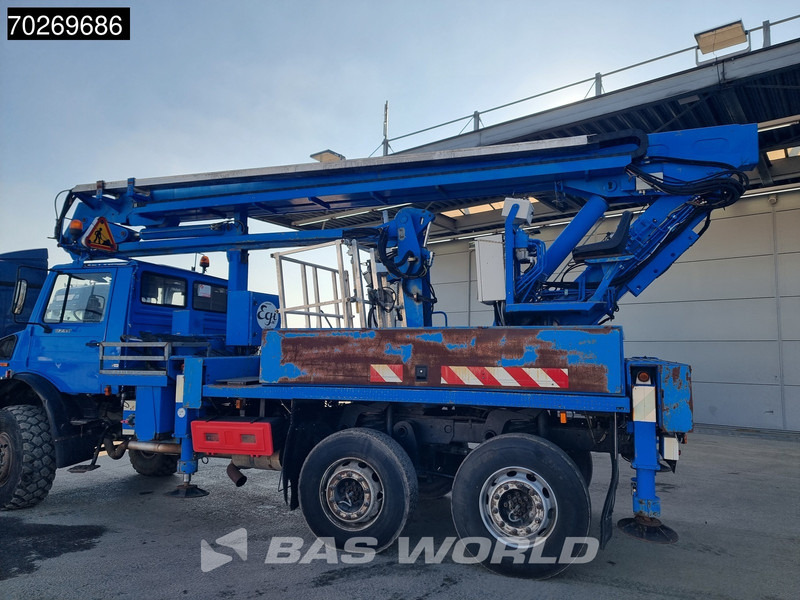 Unimog U2450L 6X6 Unimog Engin EGI TP 226 hubarbeitsbühne Manual Euro 2 - Truk derek: gambar 3 Unimog U2450L 6X6 Unimog Engin EGI TP 226 hubarbeitsbühne Manual Euro 2 - Truk derek: gambar 3