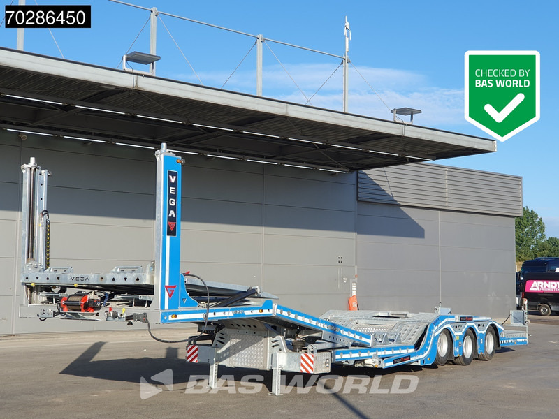 Vega Alphamax 3 axles NEW Galvanized Hydro-electric Winch Lift + Lenkachse - Semi-trailer autotransporter: gambar 1 Vega Alphamax 3 axles NEW Galvanized Hydro-electric Winch Lift + Lenkachse - Semi-trailer autotransporter: gambar 1