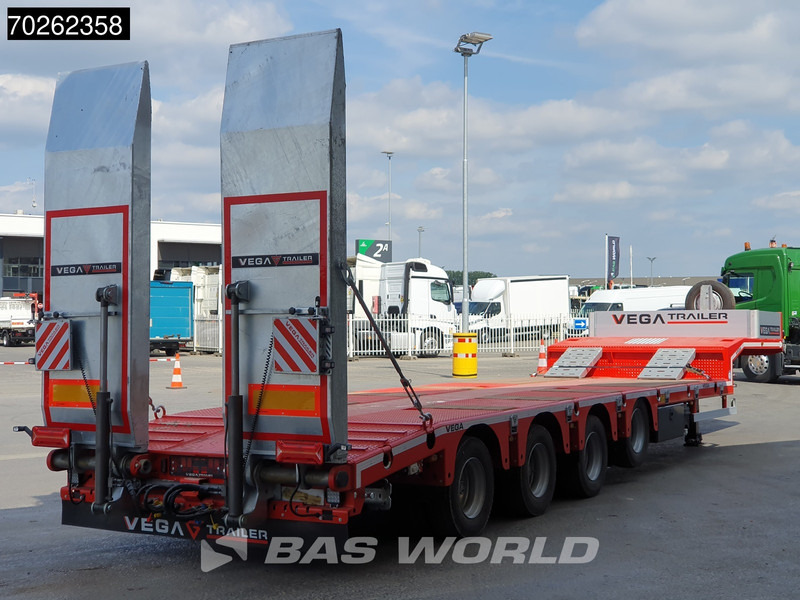 Vega STANDARD LOWBED 2 axles Lift + 2xLenkachse Hydraulic Ramps - Semi-trailer low bed: gambar 5 Vega STANDARD LOWBED 2 axles Lift + 2xLenkachse Hydraulic Ramps - Semi-trailer low bed: gambar 5