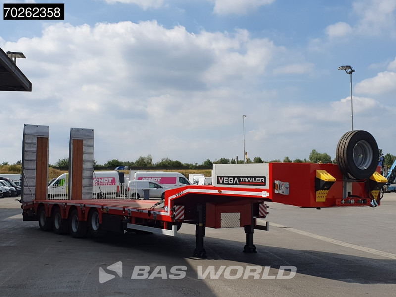 Vega STANDARD LOWBED 2 axles Lift + 2xLenkachse Hydraulic Ramps - Semi-trailer low bed: gambar 3 Vega STANDARD LOWBED 2 axles Lift + 2xLenkachse Hydraulic Ramps - Semi-trailer low bed: gambar 3