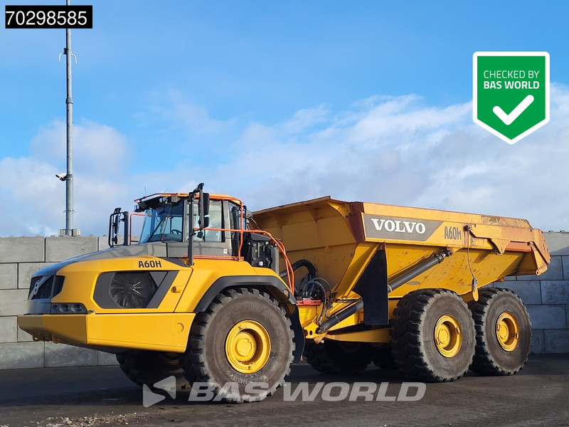 Volvo A60 H - Tempat sampah artikulasi: gambar 1 Volvo A60 H - Tempat sampah artikulasi: gambar 1