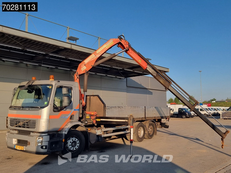 Volvo FE 280 6X2 NL-Truck Palfinger PK15500 Kran Crane Manual Liftachse Euro 4 - Truk flatbed, Truk derek: gambar 5 Volvo FE 280 6X2 NL-Truck Palfinger PK15500 Kran Crane Manual Liftachse Euro 4 - Truk flatbed, Truk derek: gambar 5