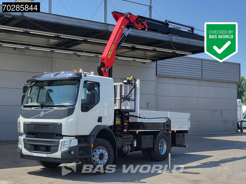 Volvo FE 320 4X2 NEW! Palfinger PK14.501K SLD5 Remote Crane Kran Euro 6 - Truk flatbed, Truk derek: gambar 1 Volvo FE 320 4X2 NEW! Palfinger PK14.501K SLD5 Remote Crane Kran Euro 6 - Truk flatbed, Truk derek: gambar 1