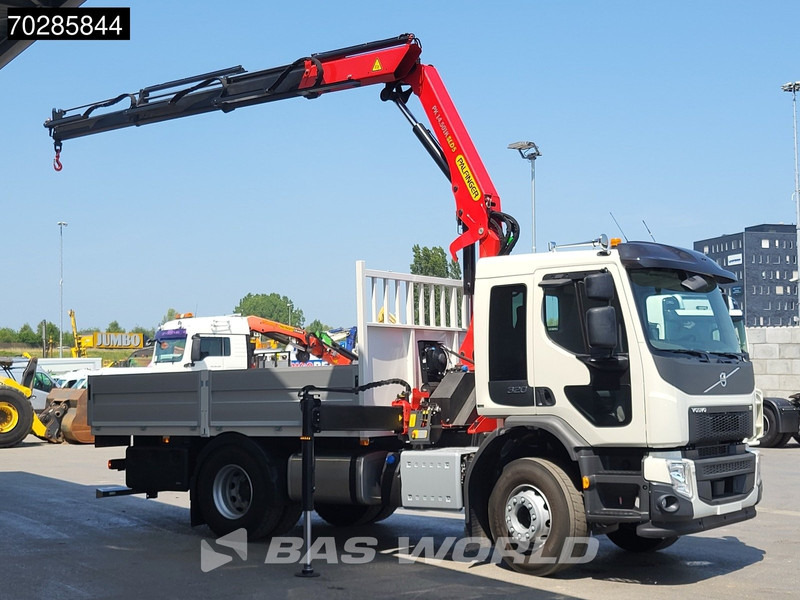 Volvo FE 320 4X2 NEW! Palfinger PK14.501K SLD5 Remote Crane Kran Euro 6 - Truk flatbed, Truk derek: gambar 3 Volvo FE 320 4X2 NEW! Palfinger PK14.501K SLD5 Remote Crane Kran Euro 6 - Truk flatbed, Truk derek: gambar 3