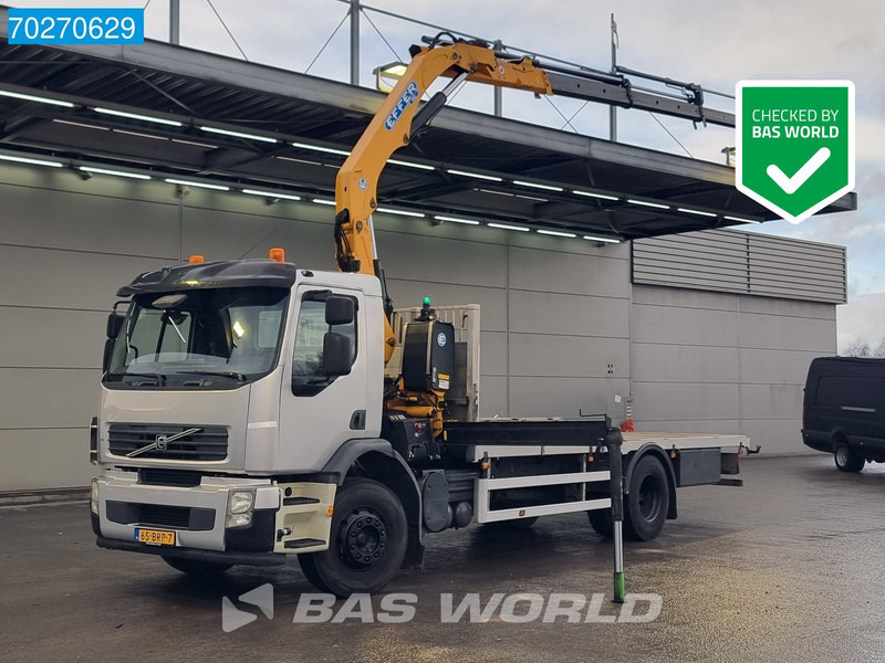 Volvo FE 320 4X2 NL-Truck Manual Effer 145 3S Crane Remote Euro 4 - Truk flatbed, Truk derek: gambar 1 Volvo FE 320 4X2 NL-Truck Manual Effer 145 3S Crane Remote Euro 4 - Truk flatbed, Truk derek: gambar 1