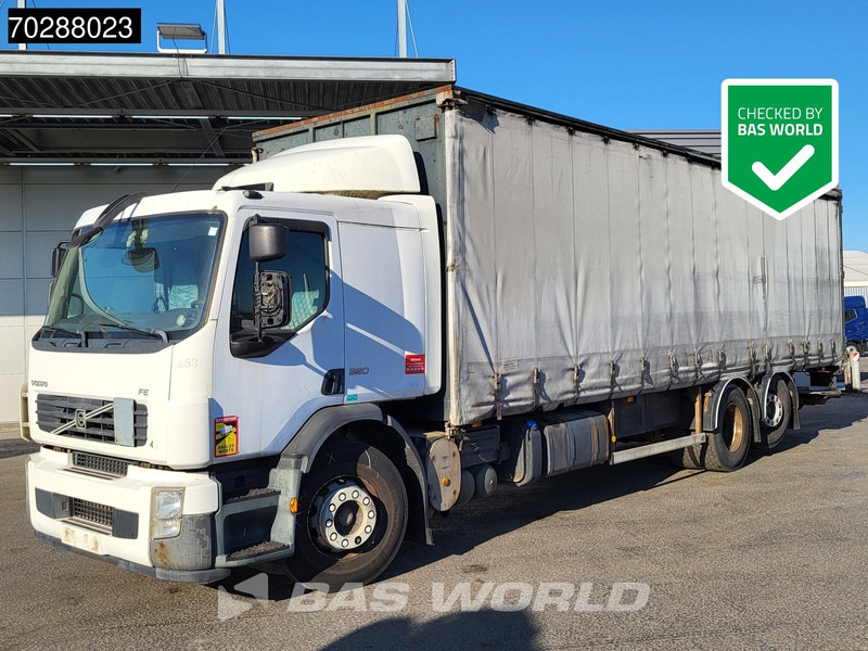 Volvo FE 320 FL 6X2 Lift axle Ladebordwand Manual Euro 4 - Truk dengan terpal samping: gambar 1 Volvo FE 320 FL 6X2 Lift axle Ladebordwand Manual Euro 4 - Truk dengan terpal samping: gambar 1