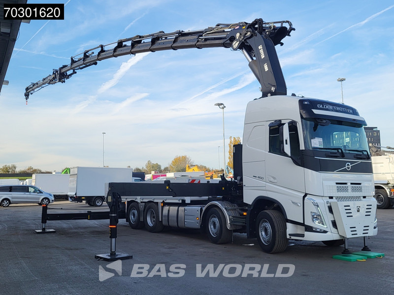 Volvo FH 460 8X2 UNUSED EFFER 1000 9S + 6S Crane + Fly-Jib Lift+Lenkachse VEB+ Euro 6 - Truk flatbed, Truk derek: gambar 5 Volvo FH 460 8X2 UNUSED EFFER 1000 9S + 6S Crane + Fly-Jib Lift+Lenkachse VEB+ Euro 6 - Truk flatbed, Truk derek: gambar 5