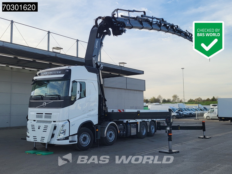 Volvo FH 460 8X2 UNUSED EFFER 1000 9S + 6S Crane + Fly-Jib Lift+Lenkachse VEB+ Euro 6 - Truk flatbed, Truk derek: gambar 1 Volvo FH 460 8X2 UNUSED EFFER 1000 9S + 6S Crane + Fly-Jib Lift+Lenkachse VEB+ Euro 6 - Truk flatbed, Truk derek: gambar 1